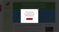 Desktop Screenshot of donatephilippines.com